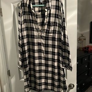 Lightweight shirt dress